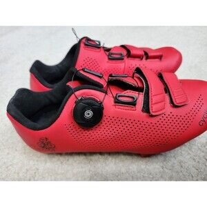 Youth TBL Bike Cycling Red Shoes - Size EUR 38 US 6